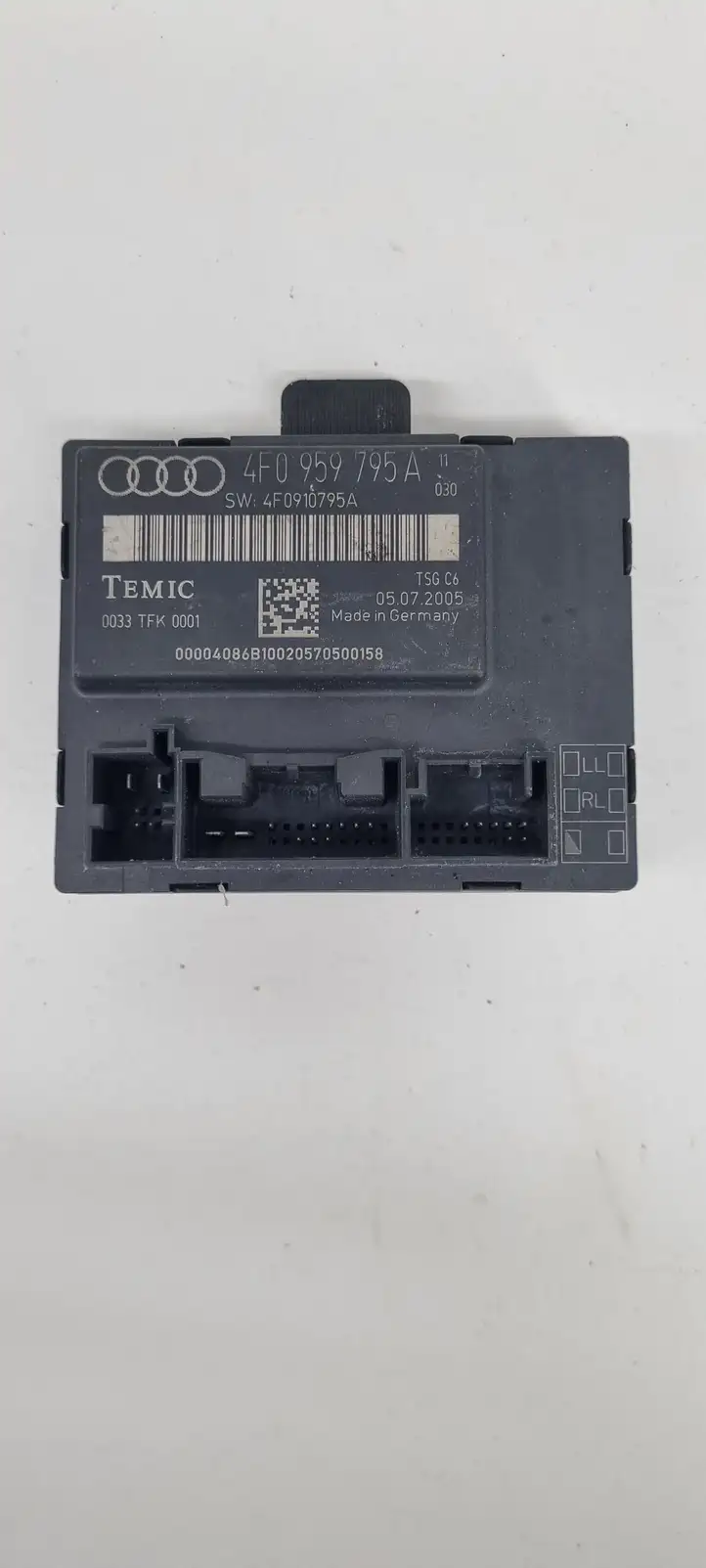 Audi A6 S6 C6 4F (2004 - 2008) 4F0959795A Блок управления дверью — фото 1