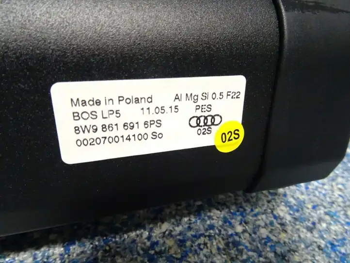 Audi A4 S4 B9 (2015 - 2019) 8W9861691 Шторка багажника (сетка) — фото 11