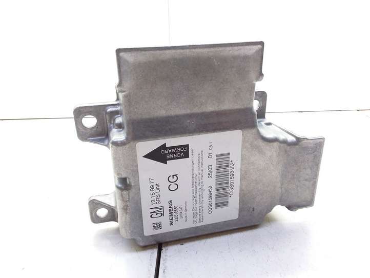 Opel Signum (2002 - 2008)  13159977 Блок управления надувных подушек