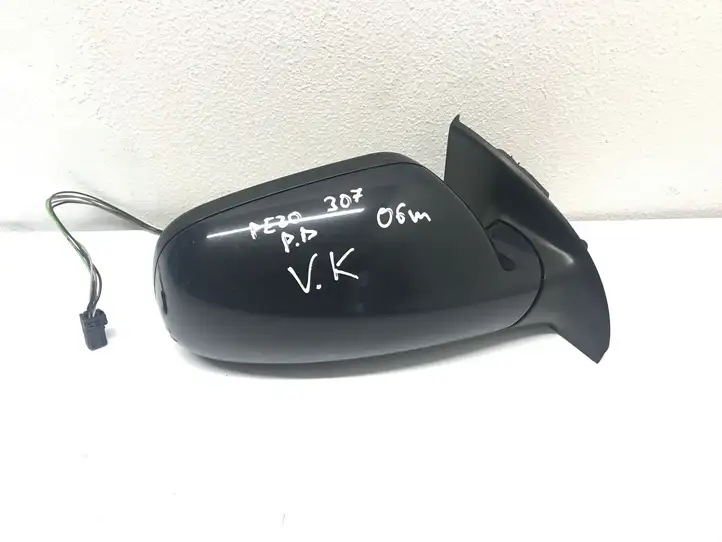 Peugeot 307 (2005 - 2008) 96577209 Боковое зеркало с электроприводом — фото 1