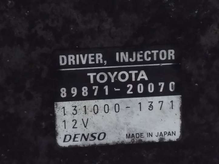 Toyota Avensis T250 (2003 - 2006)  8987120070 Блок управления топливных форсунок