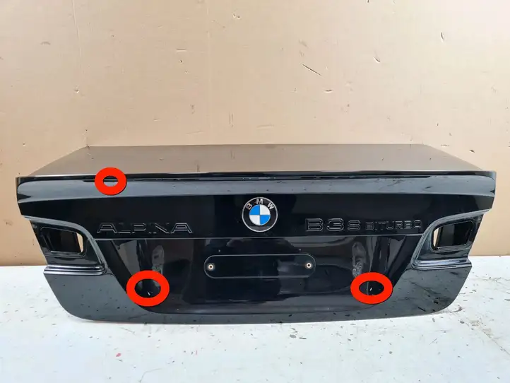 Lexus RX 330 - 350 - 400H (2008 - 2012) Крышка багажника — фото 2