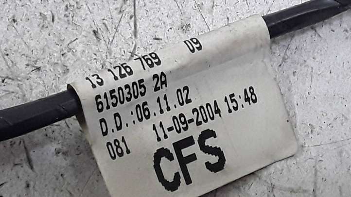 Opel Zafira (1999 - 2003)  13126769 Проводка крышки багажника