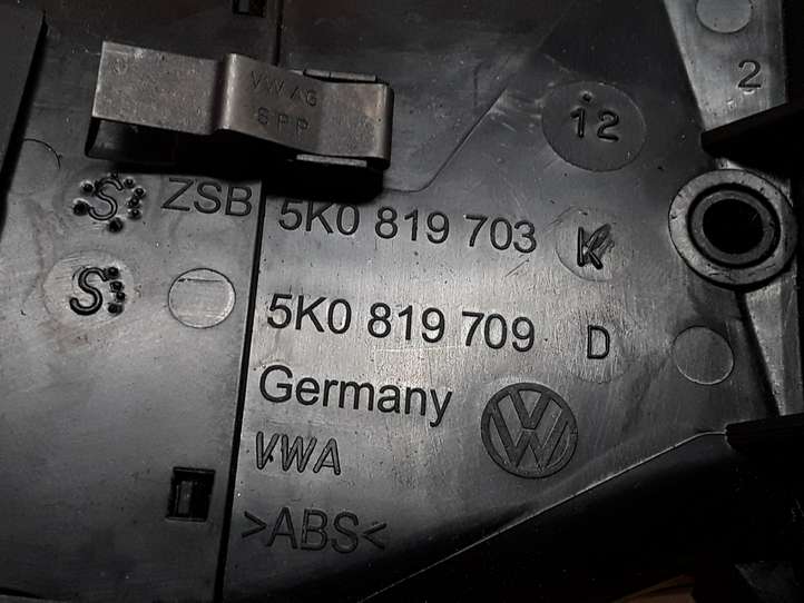 Volkswagen Golf VI (2009 - 2013)  5K0819703K Боковая воздушный дефлектор