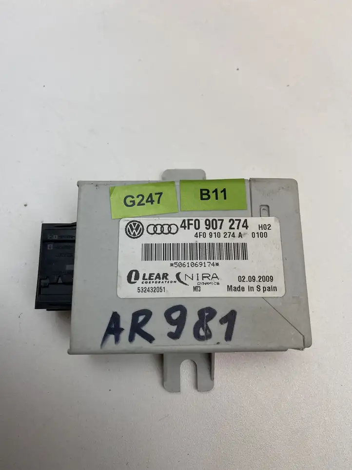 Audi A6 S6 C6 4F (2004 - 2008) 4F0907274 Прочие блоки управления — фото 1