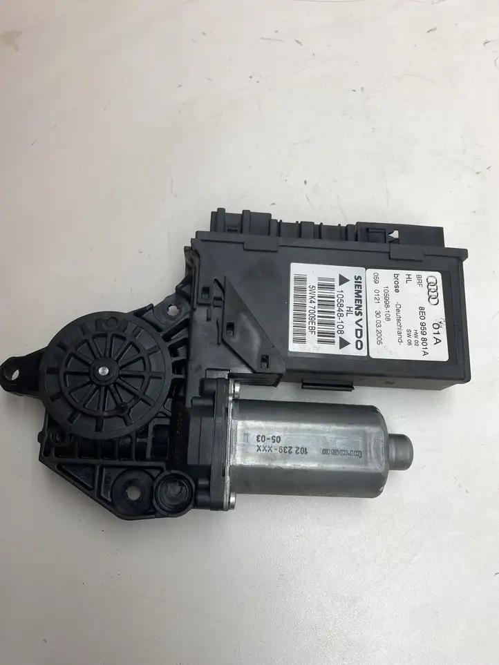 Audi A4 S4 B7 8E 8H (2004 - 2009) 8E0959801A Стеклоподъемник задней двери — фото 1