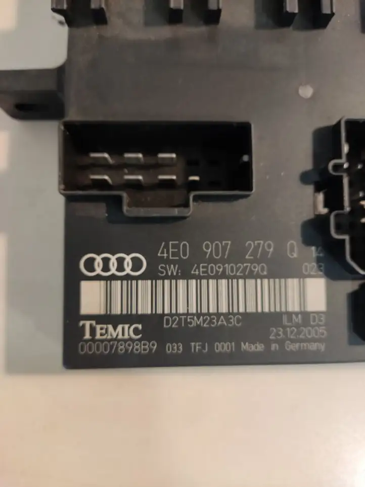 Audi A8 S8 D3 4E (2002 - 2005) 4E0907279Q Модуль комфорта — фото 1