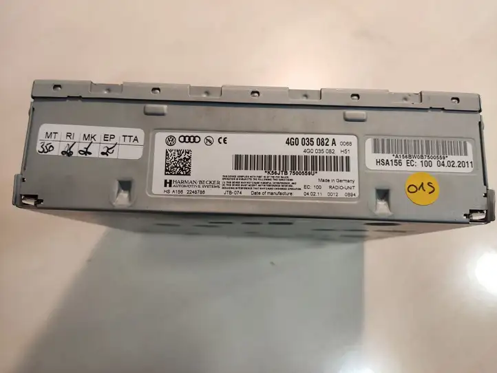 Audi A7 S7 4G (2010 - 2014) 4G0035082A Модуль управления видео — фото 1