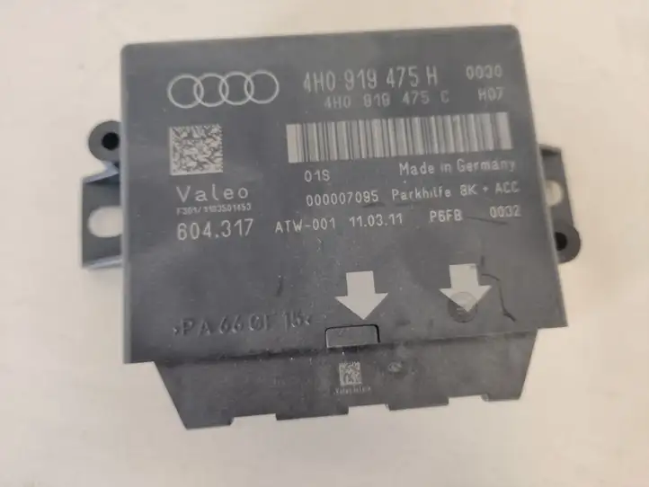 Audi A7 S7 4G (2010 - 2014) 4H0919475H Блок управления парктрониками — фото 4