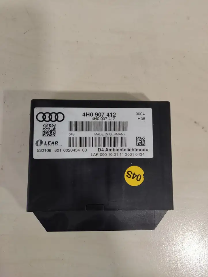 Audi A8 S8 D4 4H (2010 - 2014) 4H0907412 Блок управления парктрониками — фото 3