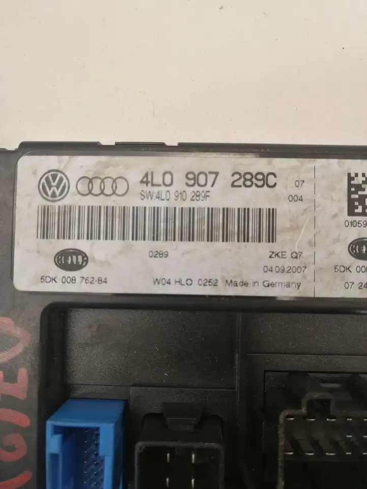 Audi Q7 4L (2005 - 2009) 4L0907289C Модуль комфорта — фото 2