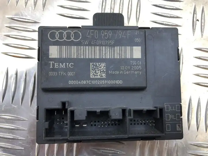 Audi A6 S6 C6 4F (2004 - 2008) 4F0959794F Блок управления дверью — фото 2