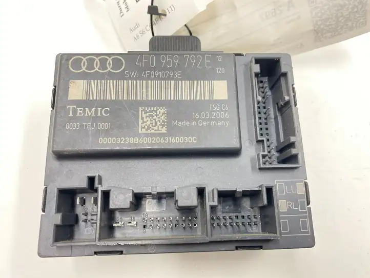 Audi A6 S6 C6 4F (2004 - 2008) 4F0959792E Блок управления дверью — фото 1