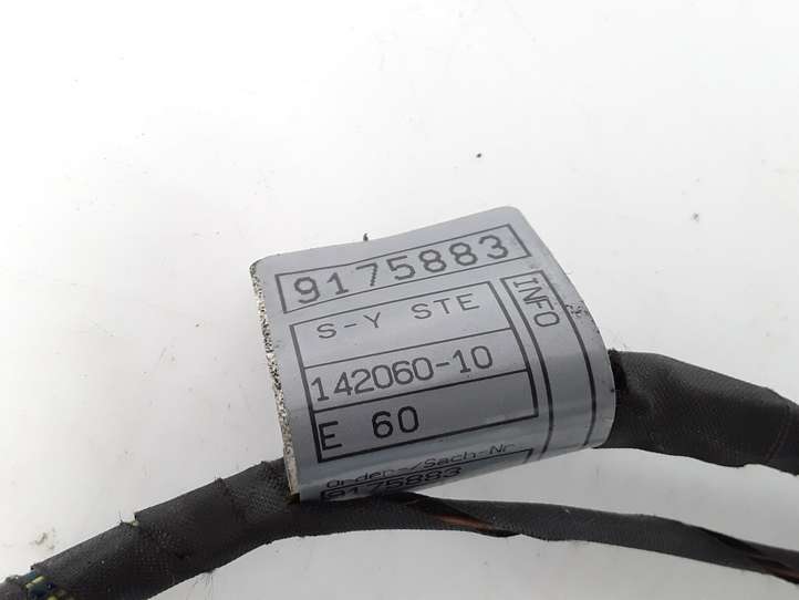 BMW 5 E60 E61 (2004 - 2010)  9175883 Проводка передних дверей