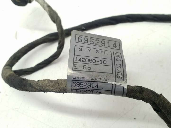 BMW 7 E65 E66 (2001 - 2008)   Проводка датчиков парковки
