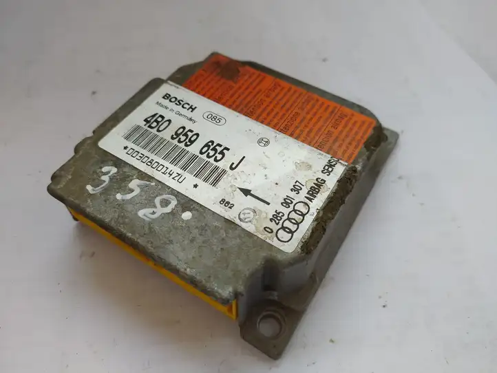 Audi A4 S4 B5 8D (1999 - 2001) 4B0959655J Блок управления SRS — фото 1