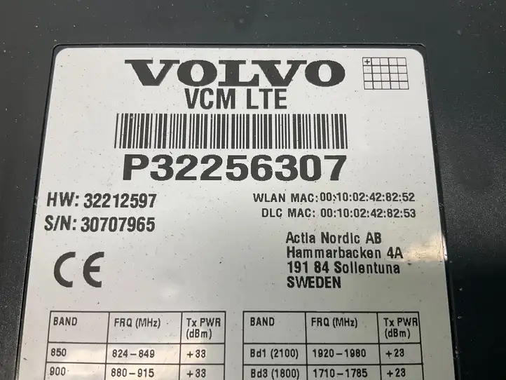 Volvo XC40 (2017 - ) P32256307 Блок GSM — фото 3