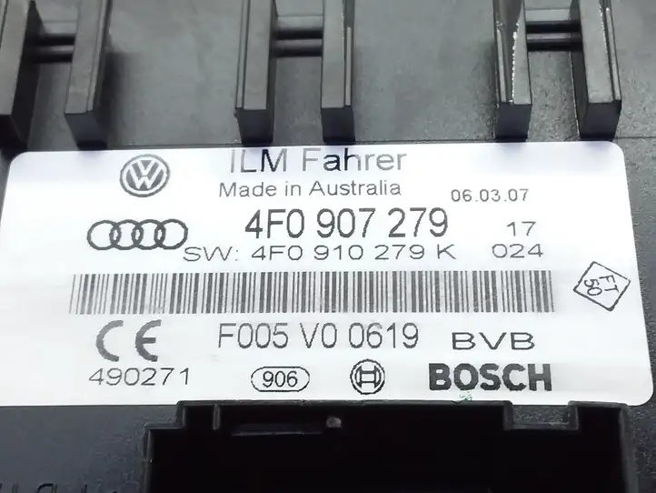Audi A6 S6 C6 4F (2004 - 2008) 4F0907279 Модуль управления кузовом (BCM) — фото 4