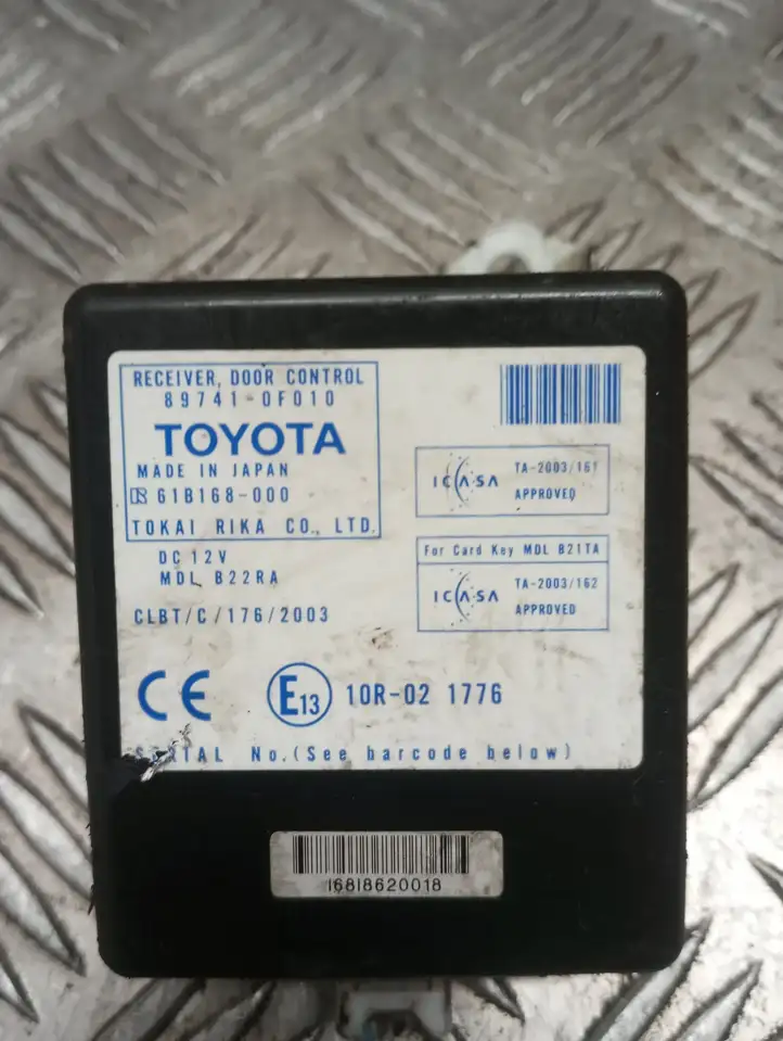 Toyota Corolla Verso AR10 (2004 - 2009)  897410F010 Блок управления иммобилайзера