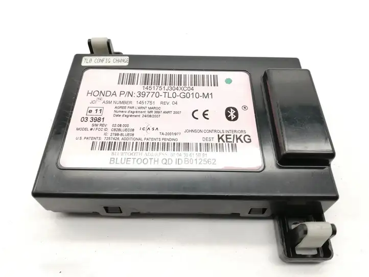Honda Accord (2008 - 2016) 39770TL0G010M1 Bluetooth модуль — фото 1