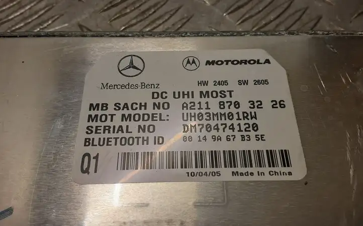 Mercedes-Benz R W251 (2005 - 2013) A2118703226 Bluetooth модуль — фото 4