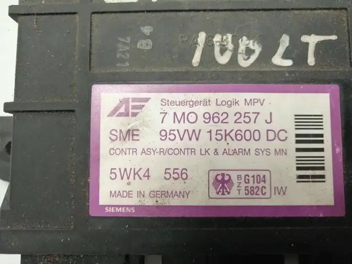 Volkswagen Sharan (2003 - 2010) 7M0962257J Модуль комфорта — фото 3