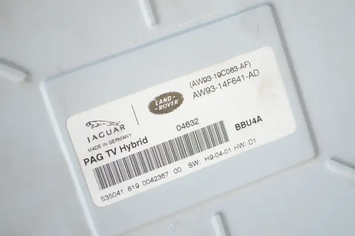 Jaguar XJ X351 (2009 - 2019) AW9314F641AD Модуль управления видео — фото 4
