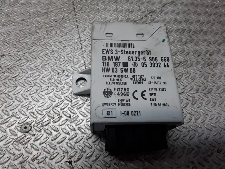 BMW 3 E46 (1998 - 2005) 61356905668 Блок иммобилайзера — фото 1