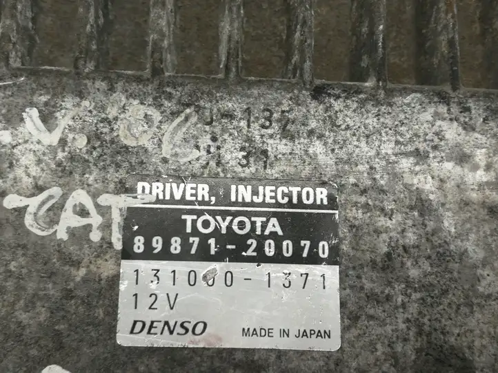 Toyota Corolla Verso E121 (2004 - 2007) 8987120070 Блок управления впрыском — фото 4