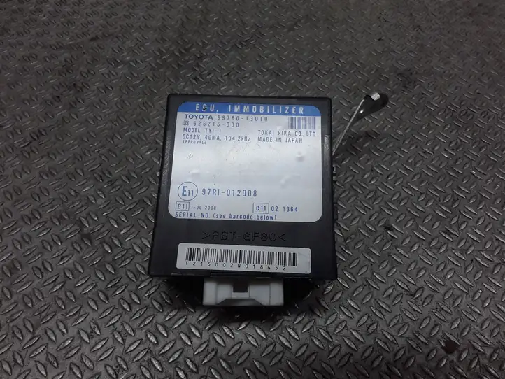 Toyota Corolla Verso E121 (2001 - 2004) 8978013010 Блок иммобилайзера — фото 1