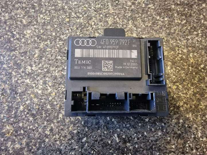 Audi A6 (2004 - 2008)  4F0959792F Mодуль kомфортa
