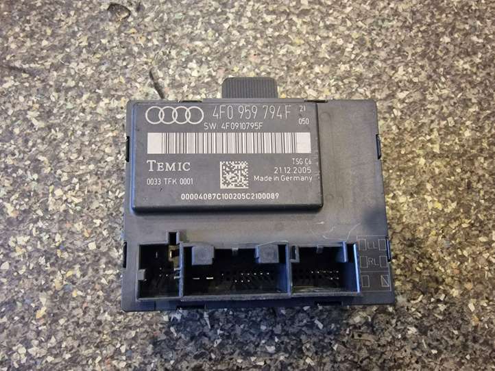 Audi A6 (2004 - 2008)  4F0959794F Mодуль kомфортa