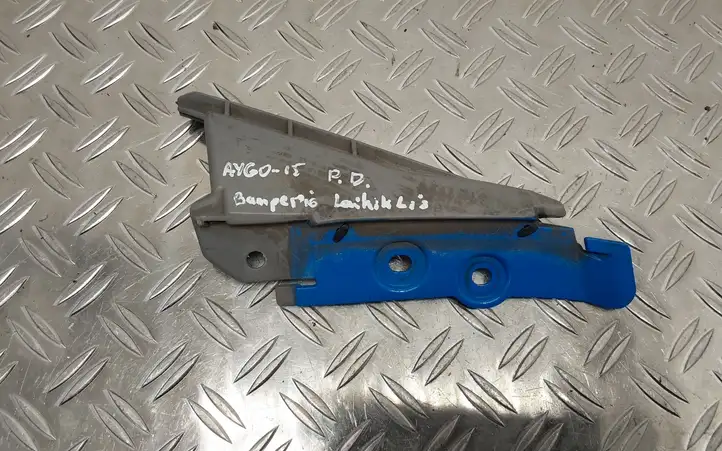 Toyota Aygo AB40 (2014 - 2018) 525370H010 Кронштейн переднего бампера — фото 1