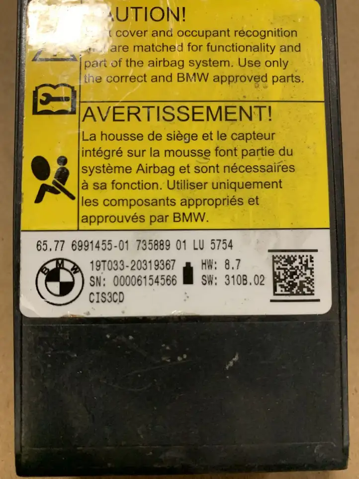 BMW 3 F30 F35 F31 (2012 - 2018) 6991455 Прочие блоки управления — фото 3