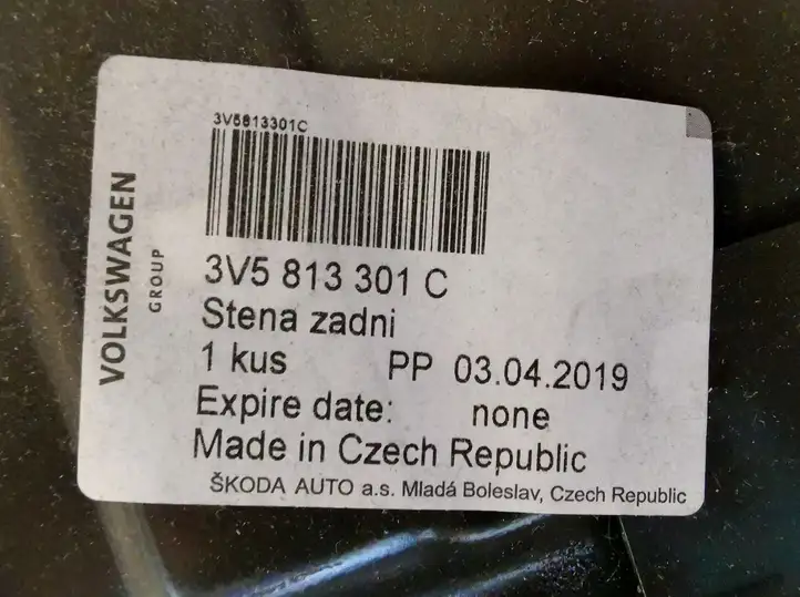 Skoda Superb B8 (3V) (2015 - 2023) Передняя часть кузова — фото 1