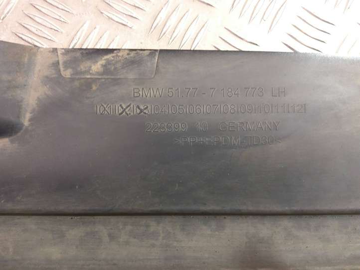 BMW 5 F10 F11 (2009 - 2016)  7184773 Порог