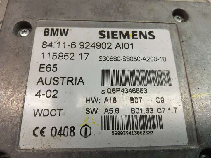 BMW 7 E65 E66 (2001 - 2008)  6924902 Блок управление GSM