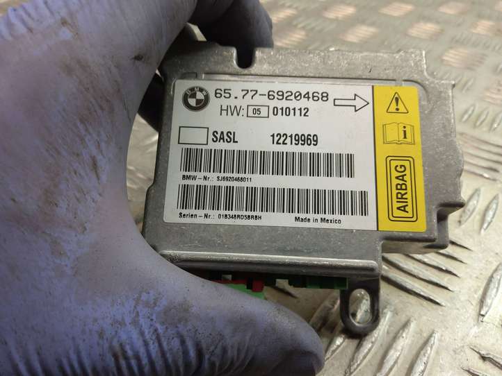 BMW 7 E65 E66 (2001 - 2008)  6920468 Блок управления надувных подушек