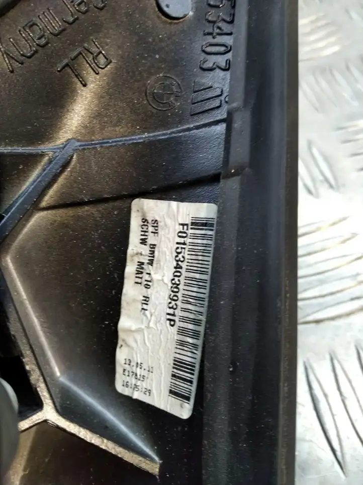 BMW 5 F10 F11 (2009 - 2016) 01534030931P Боковое зеркало с электроприводом — фото 2