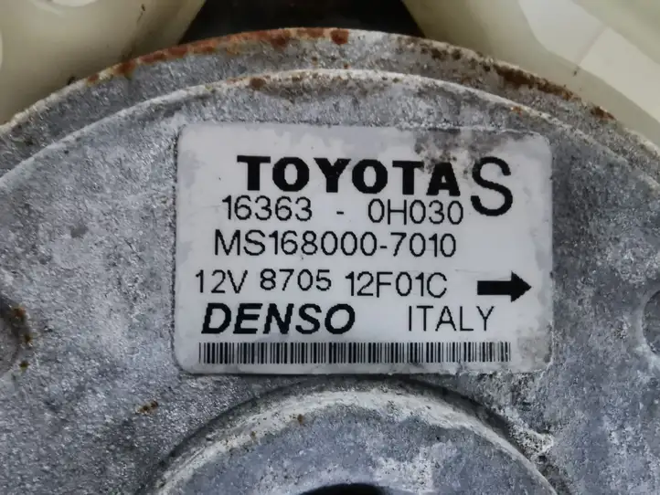 Toyota Avensis T250 (2003 - 2006) MS1680007010MN122710 Электровентилятор радиатора — фото 5