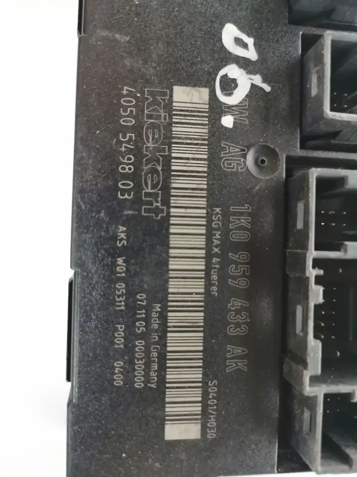 Volkswagen Caddy (2004 - 2010) 1K0959433AK Модуль комфорта — фото 3
