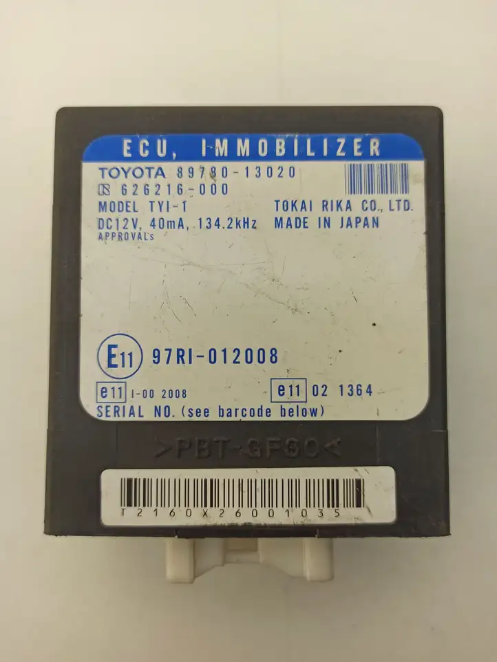 Toyota Corolla Verso E121 (2001 - 2004) 8978013020 Блок иммобилайзера — фото 1