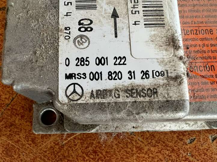 Mercedes-Benz A W168 (1997 - 2004)  0285001222 Блок управления надувных подушек