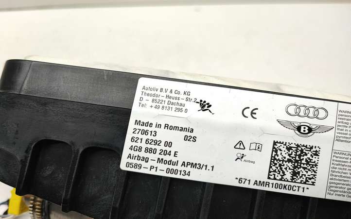 Audi A6 (2011 - 2014)  4G8880204E Подушка безопастности пассажира