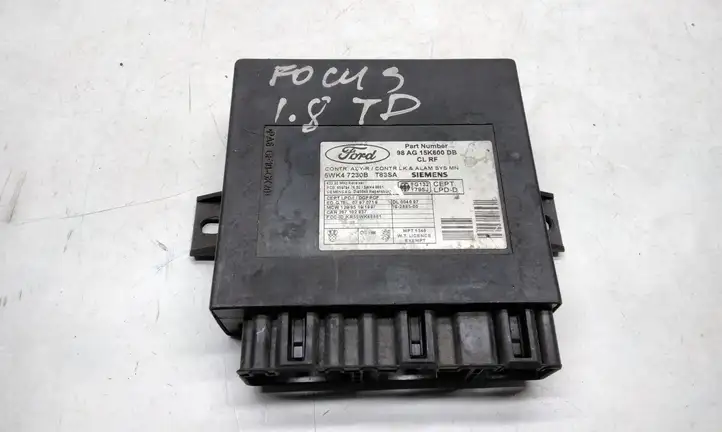 Ford Focus (1998 - 2004) 98AG15K600DB Модуль комфорта — фото 1