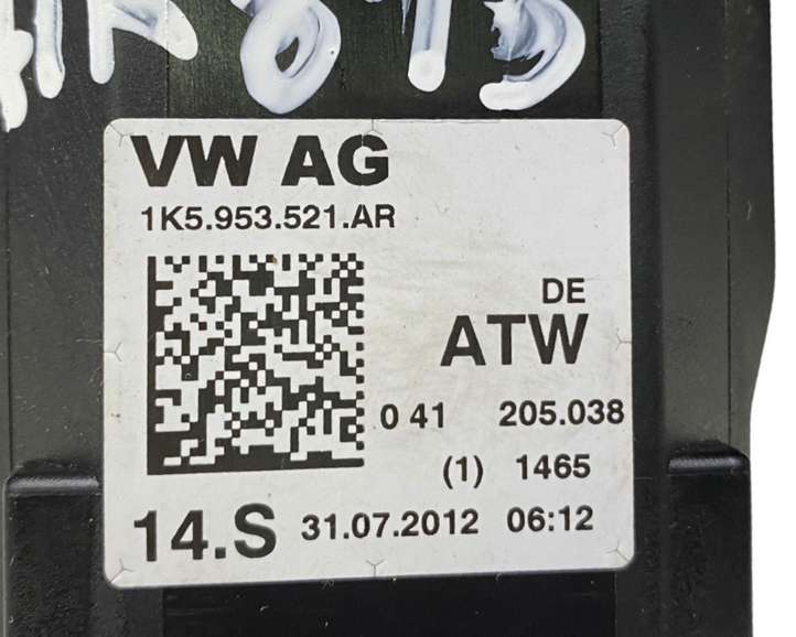 Volkswagen Jetta VI (2011 - 2018)  1K5953521AR Полоса надувных подушек (кольцо srs)
