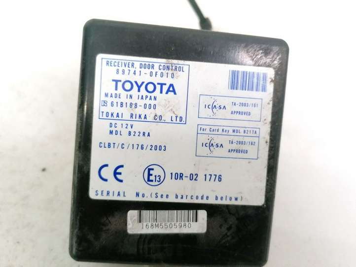 Toyota Corolla Verso AR10 (2004 - 2009)  897410F010 Блок управления дверью