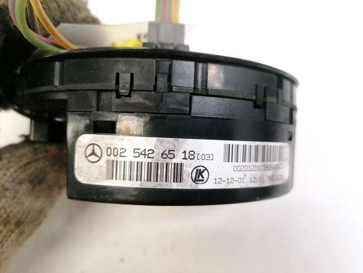 Mercedes-Benz A W168 (1997 - 2004)  0025426518 Полоса надувных подушек (кольцо srs)