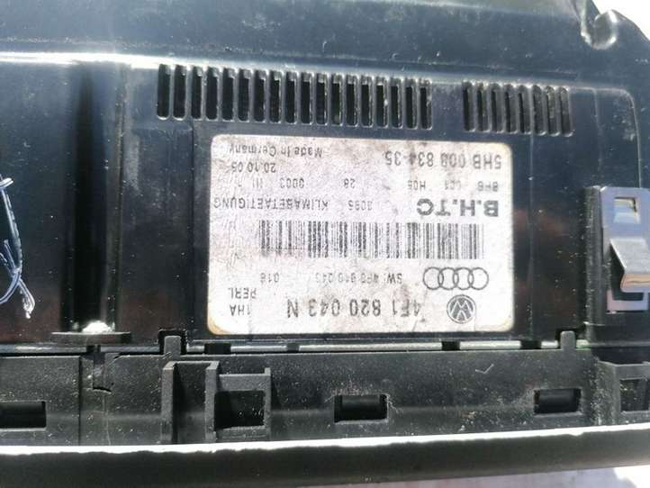 Audi A6 (2004 - 2008)  4F1820043N Блок управления кондиционера воздуха / климата/ печки (в салоне)