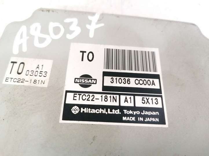 Nissan Murano Z50 (2002 - 2008)  31036CC00A Блок управления коробки передач
